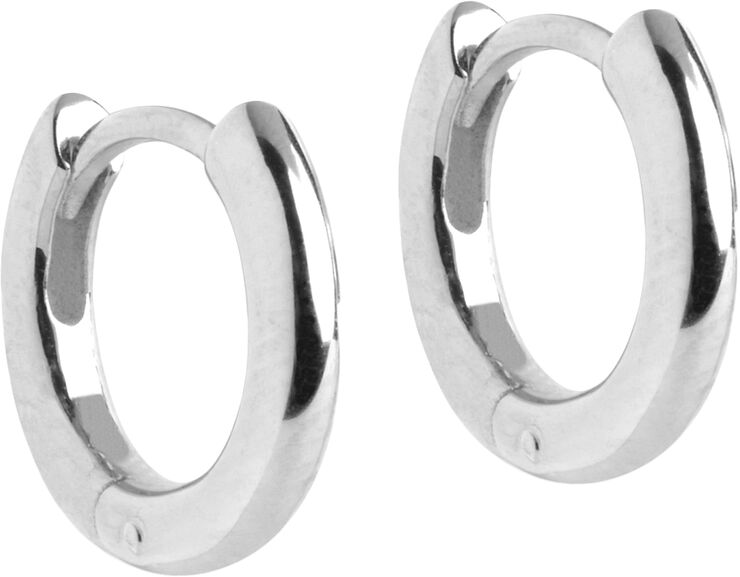 ENAMEL Copenhagen Hoops, Chunky classic 8 mm 925s