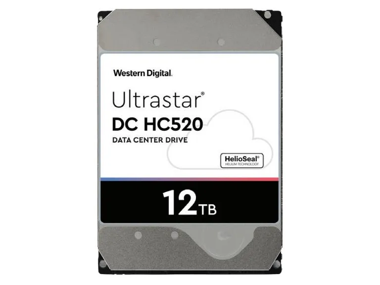 WD Ultrastar HE12 HUH72121212ALE600 - Harddisk - 12 TB - intern - 3,5