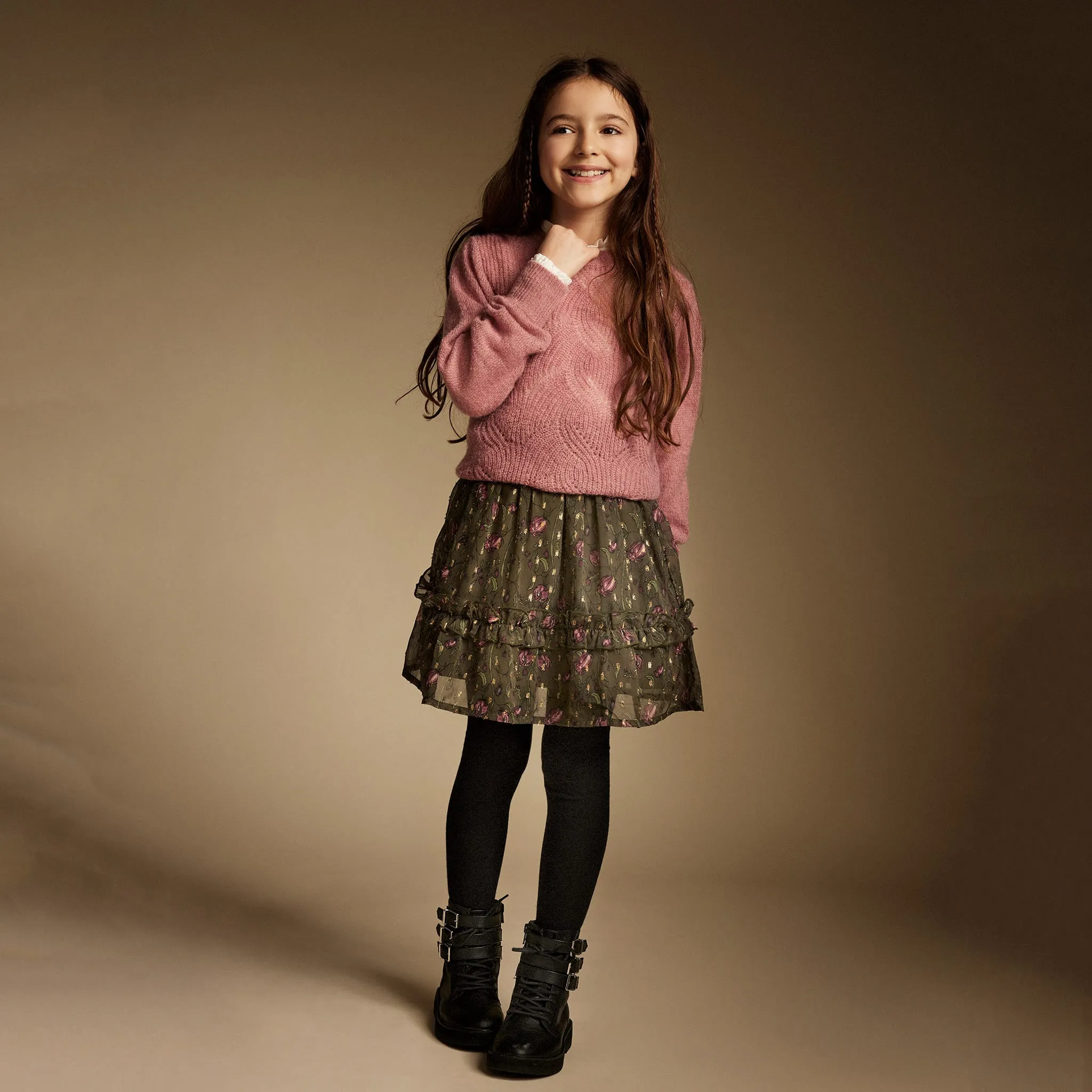 Creamie Jupe Petites Fleurs 7-14ans