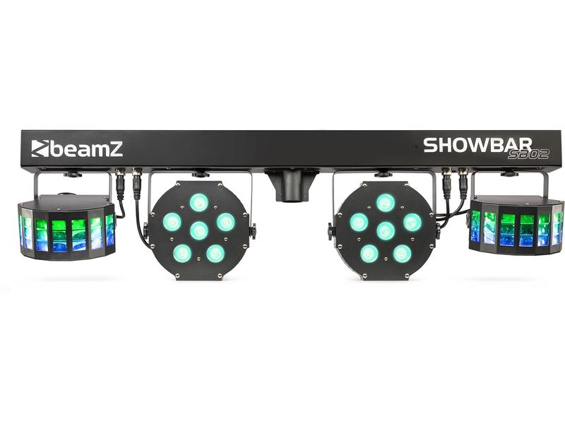 BeamZ Lichtset SB02 ShowBar Komplettes Lichteffekt-Set mit Akku