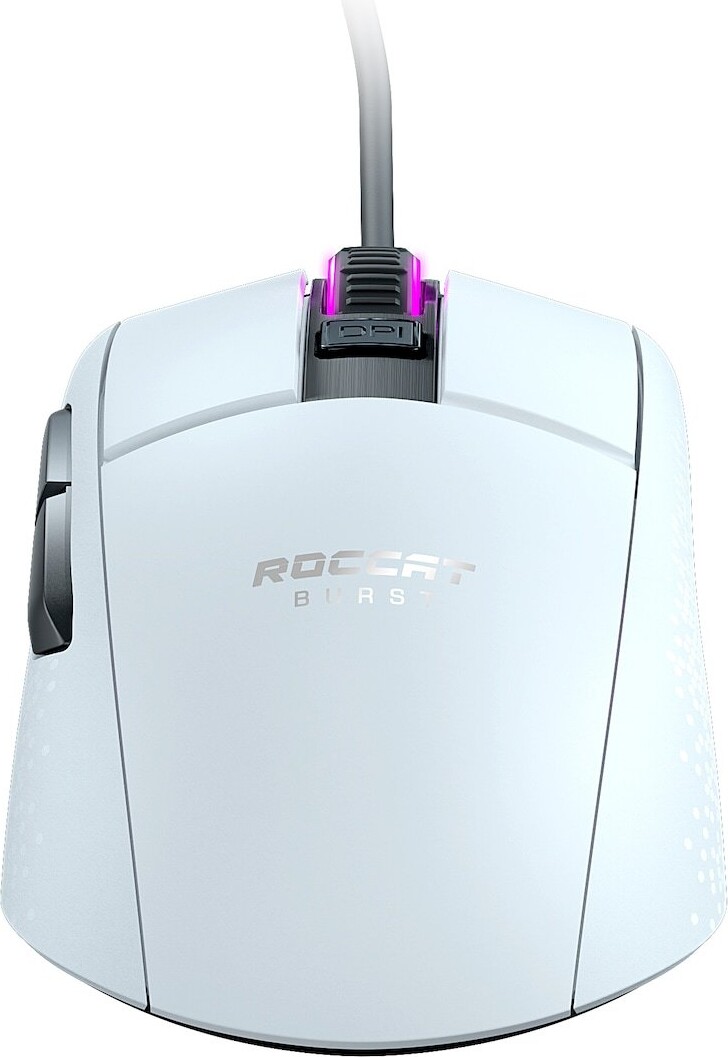 Roccat - Burst Core Gaming Mus - 8500 Dpi - Optisk - Hvid
