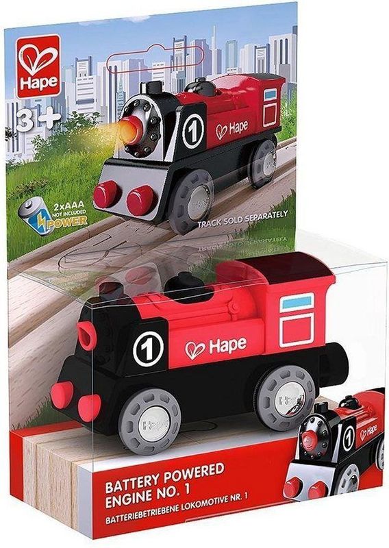 Hape Locomotief op batterijen