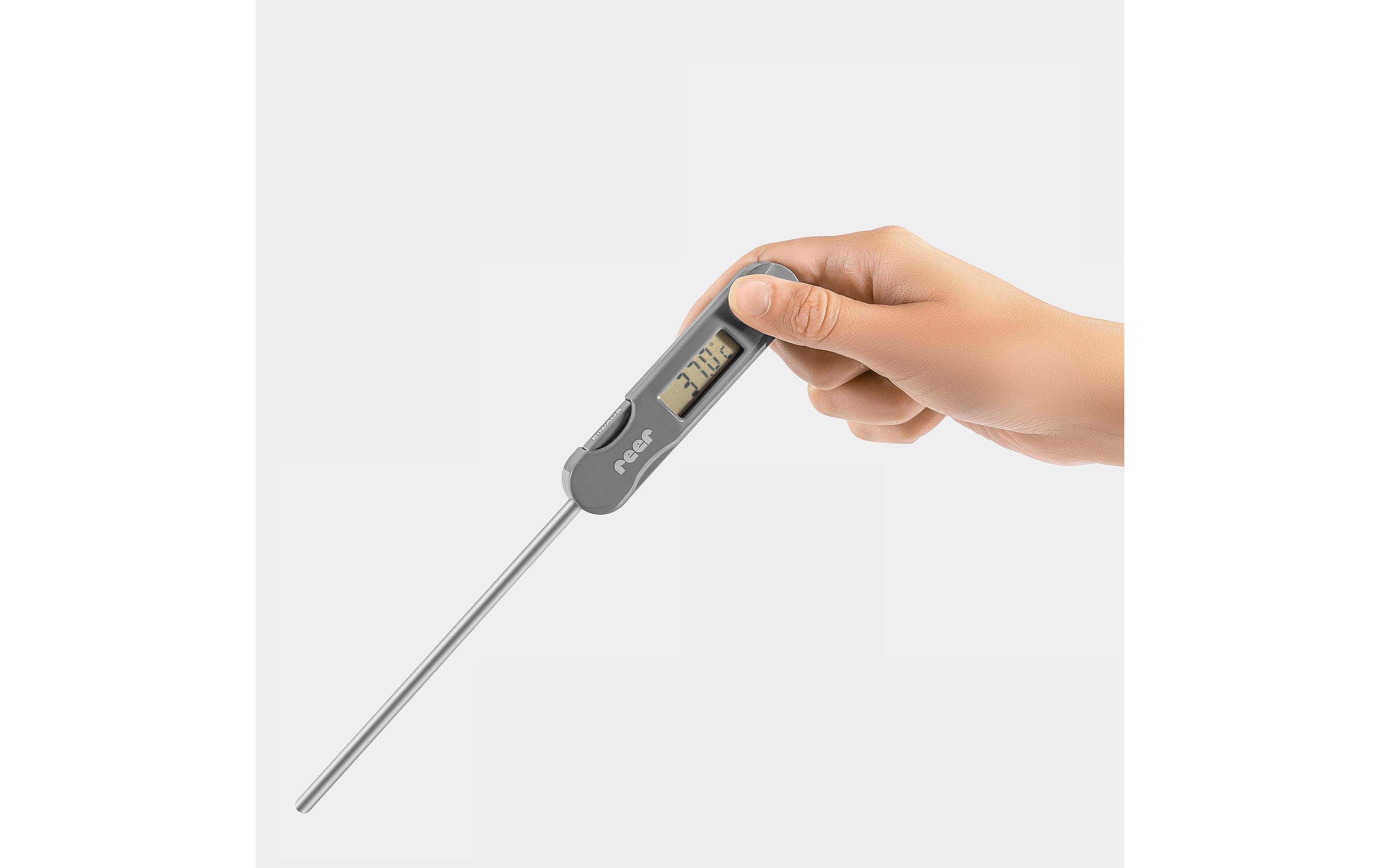 Flaschenthermometer DigitalZubehör, Digitales Flaschenthermometer, grau, 1 Stück