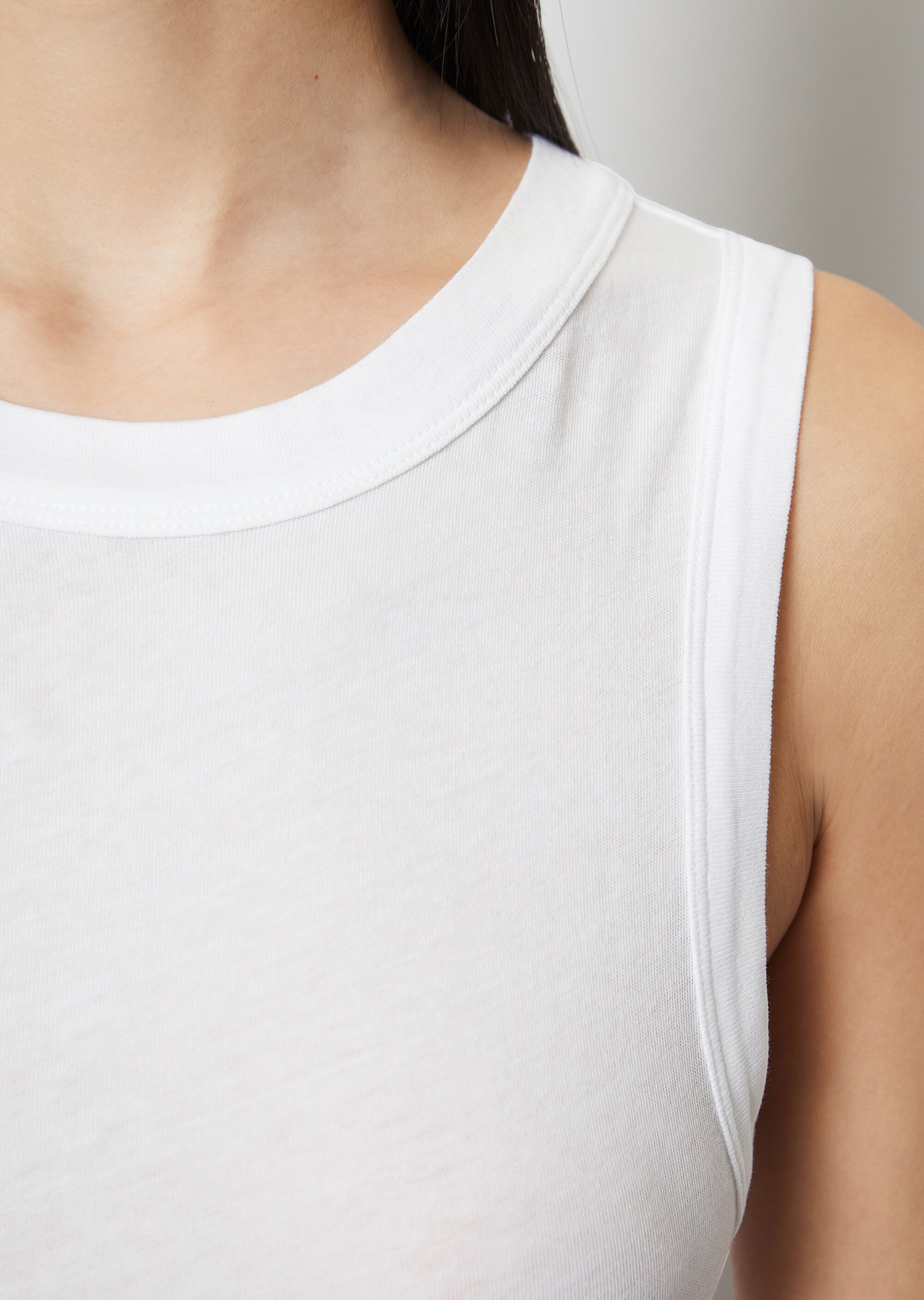 Tanktop slim aus Organic Cotton