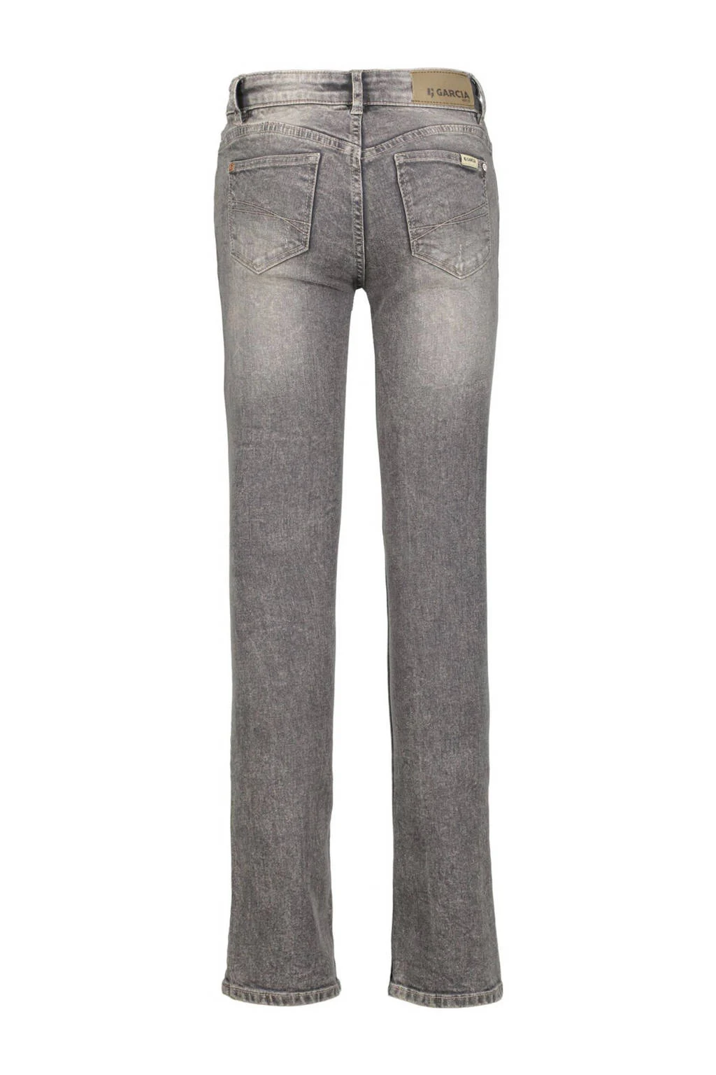 Garcia high waist skinny jeans 570 met slijtage medium used