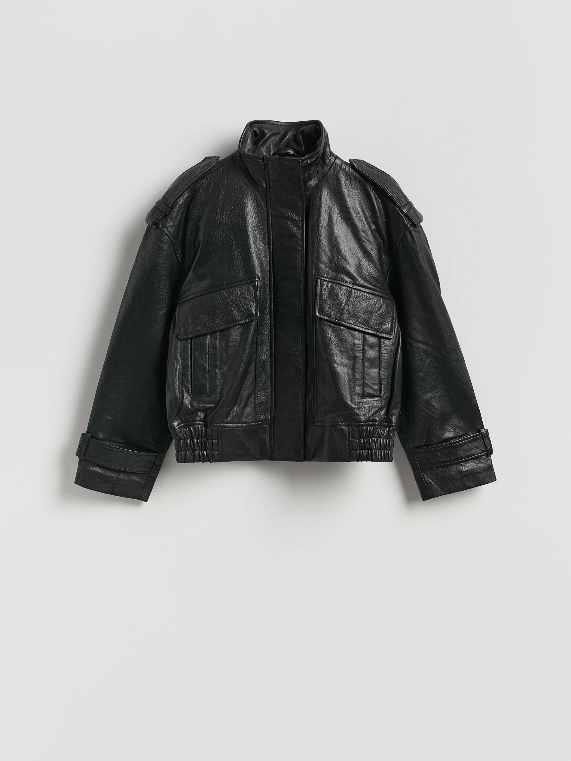 Lederjacke
