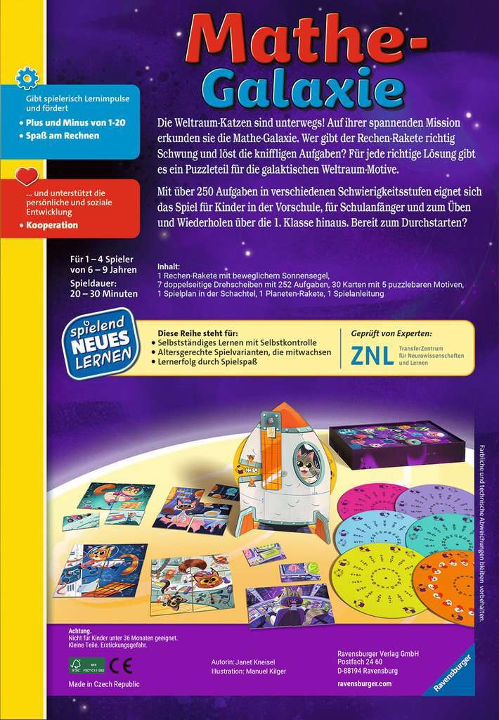 Ravensburger Spiel Mathe Galaxie