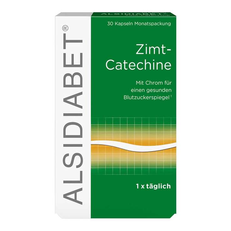 Alsidiabet Zimt Catechine Kapseln, 30 St
