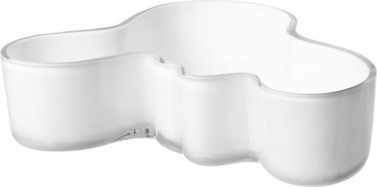 Iittala Aalto 5x19,5cm fad opal Hvid