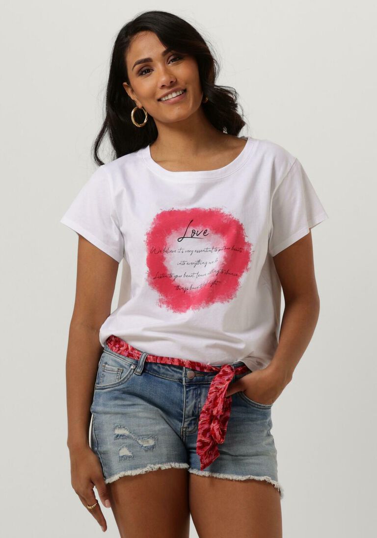 MOS MOSH koraal mos mosh t-shirt misty o-ss tee