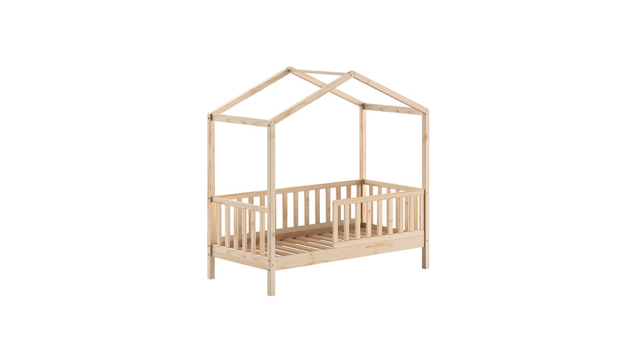 Huisbed Peuter Dallas naturel