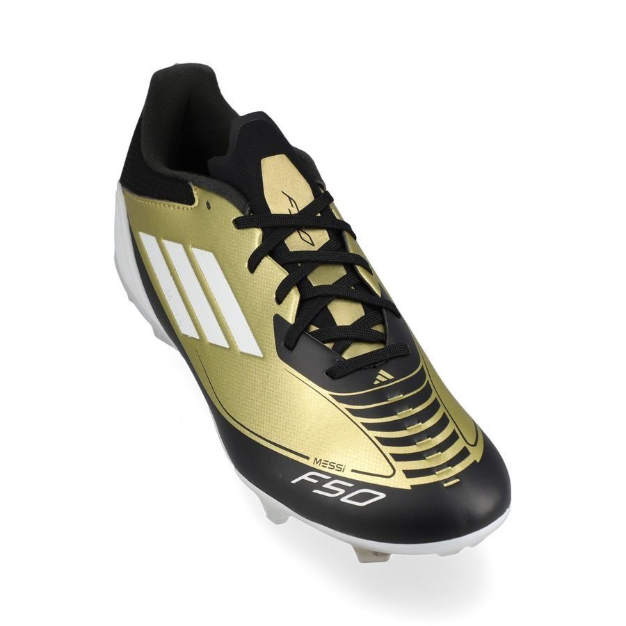 adidas F50 Messi League FG/AG Triunfo Dorado - Doré/Blanc/Noir