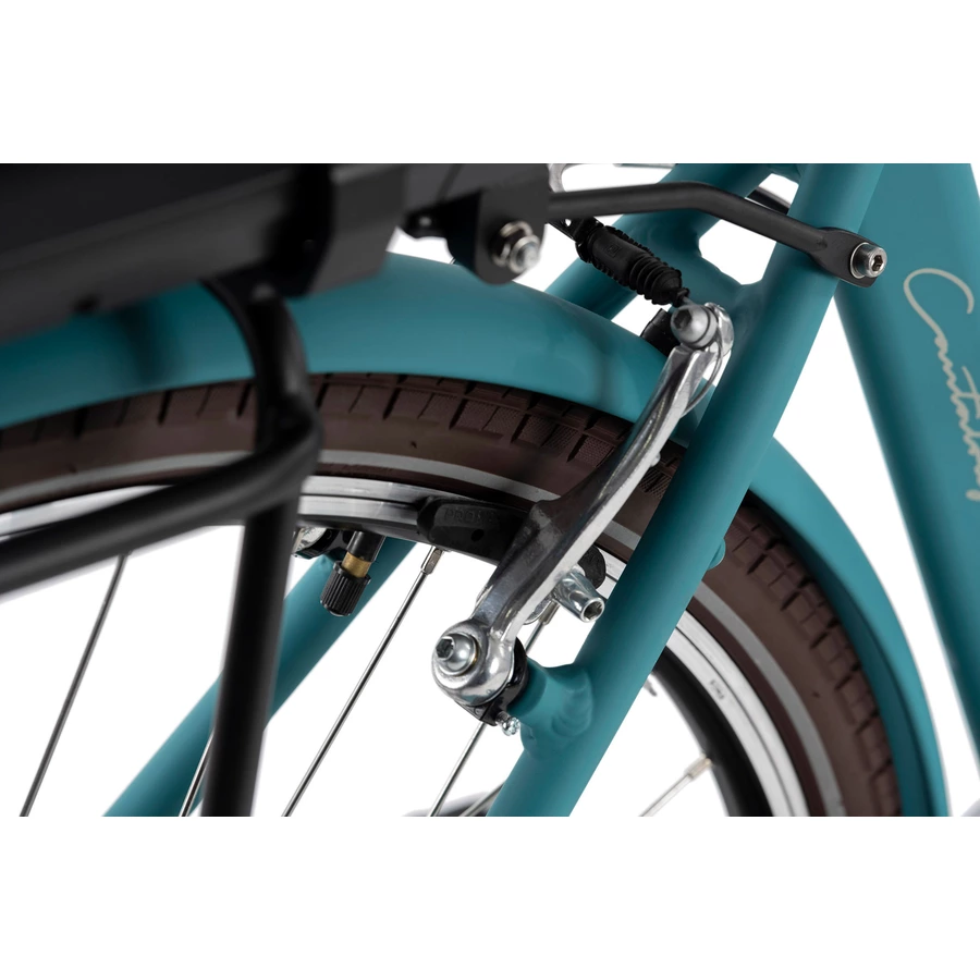 Adore Pedelec E-Bike Cityfahrrad 28'' Adore Cantaloupe Blau