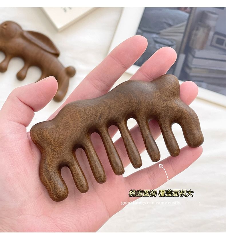 Miumi - Houten massagekam (verschillende ontwerpen)