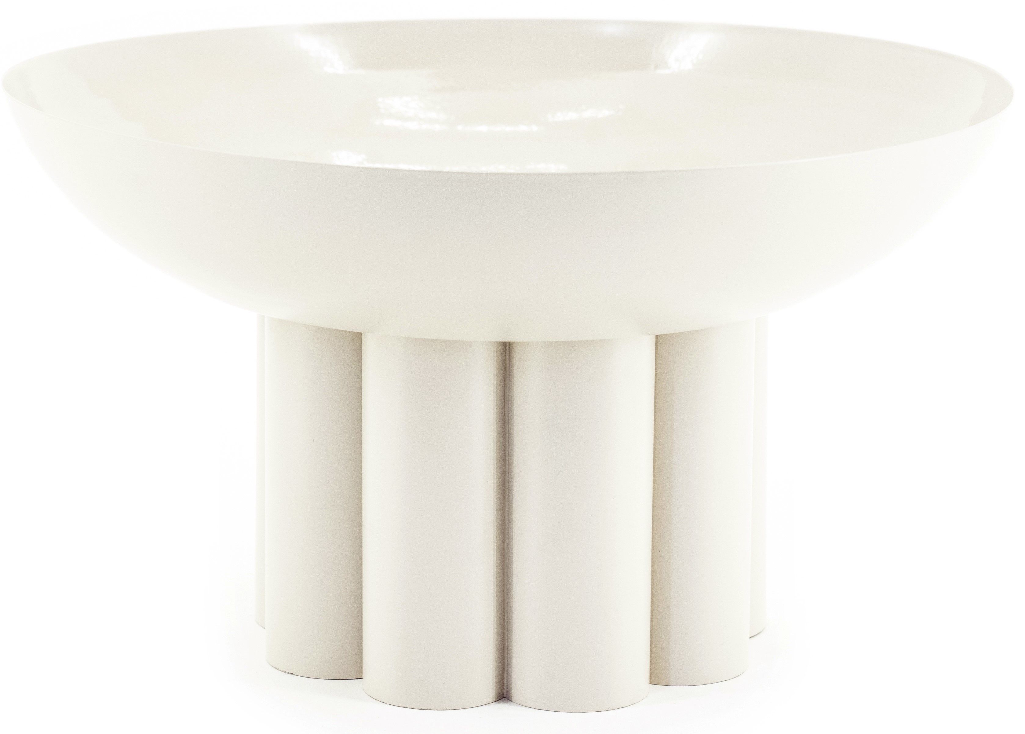 Schaal Olympa - beige 230198⌀35  x H20.5 cm
