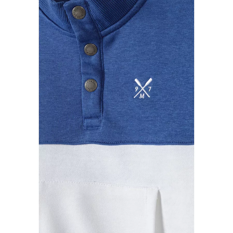 MINOTI Sweatshirt WeißDunkelblau