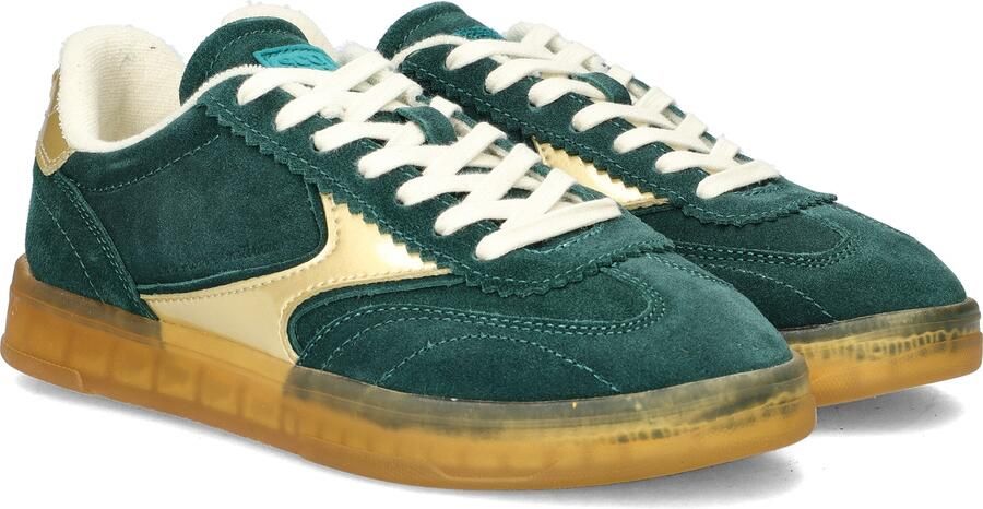 Scotch & Soda Groene Suède Lage Sneakers Green Dames