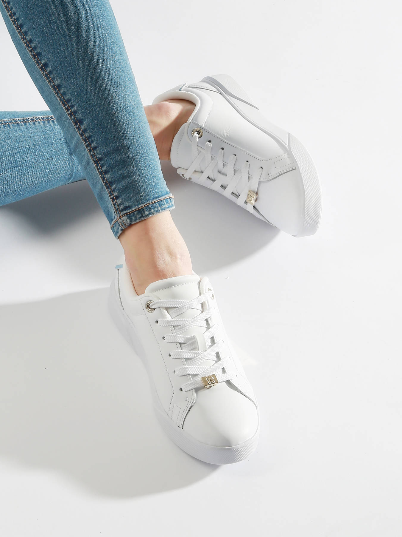 Sneakers en cuir TOMMY HILFIGER