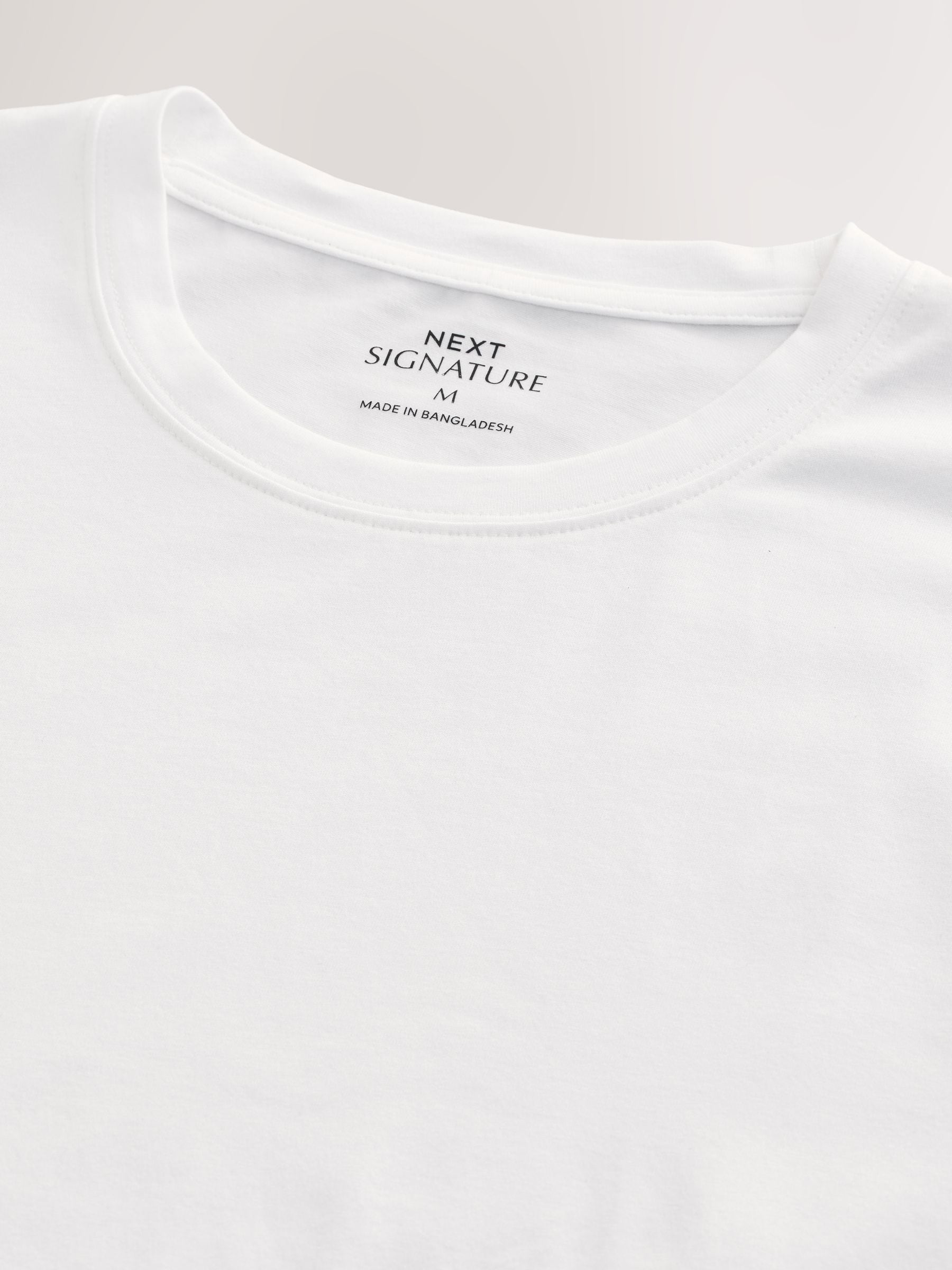 Wit - Verpakking van 2 - Comfort T-shirt