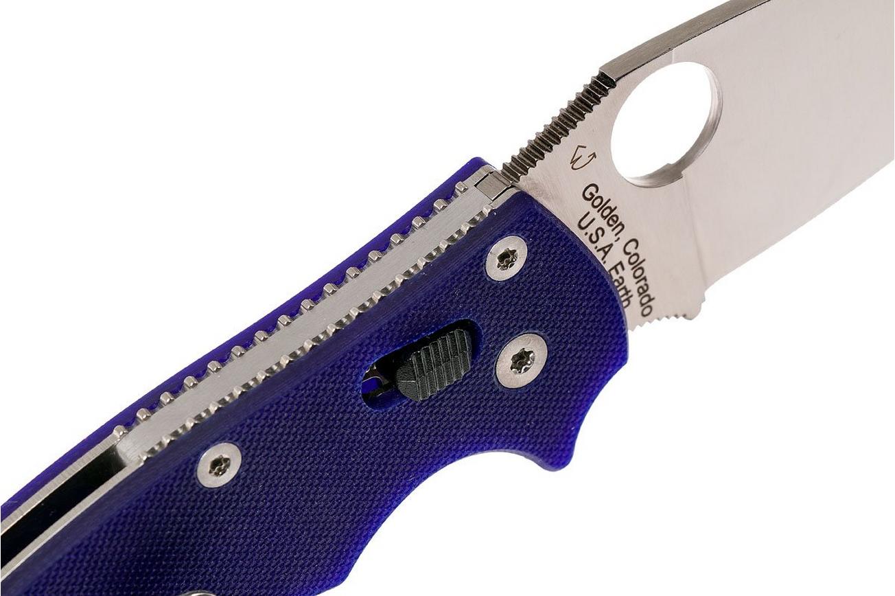 Spyderco Manix 2 S110V Dark Blue C101GPDBL2 zakmes