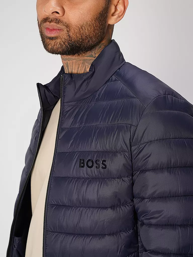 BOSS Leichtsteppjacke CALANSOS dunkelblau