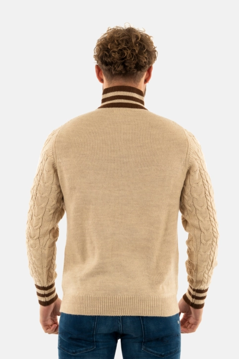 Pull hiver yes zee m848 ha00 0222 beige