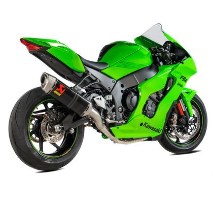 Ligne Complète Akrapovic Evolution carbone embout carbone - Noir