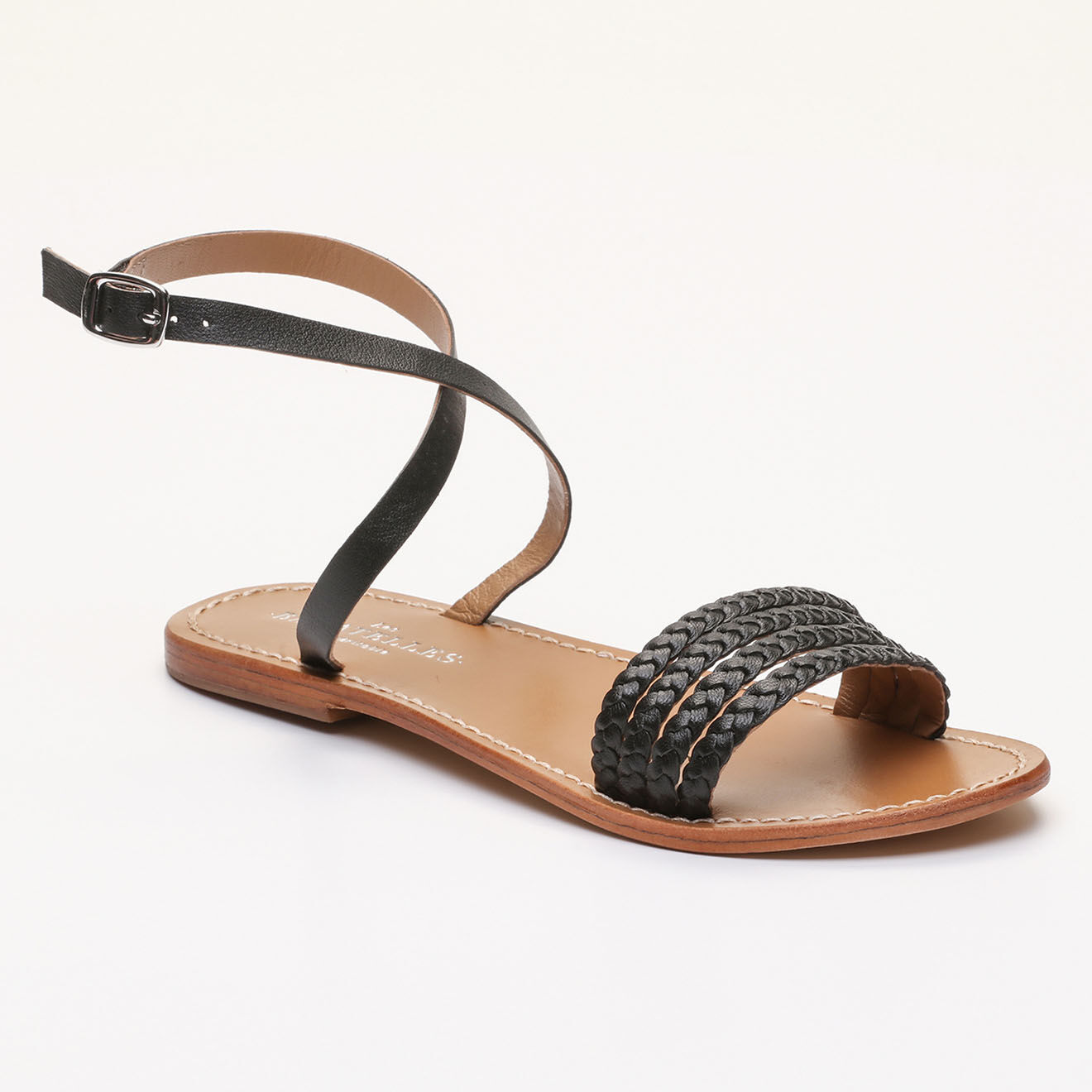 Les Bagatelles Sandales Lefferts noires