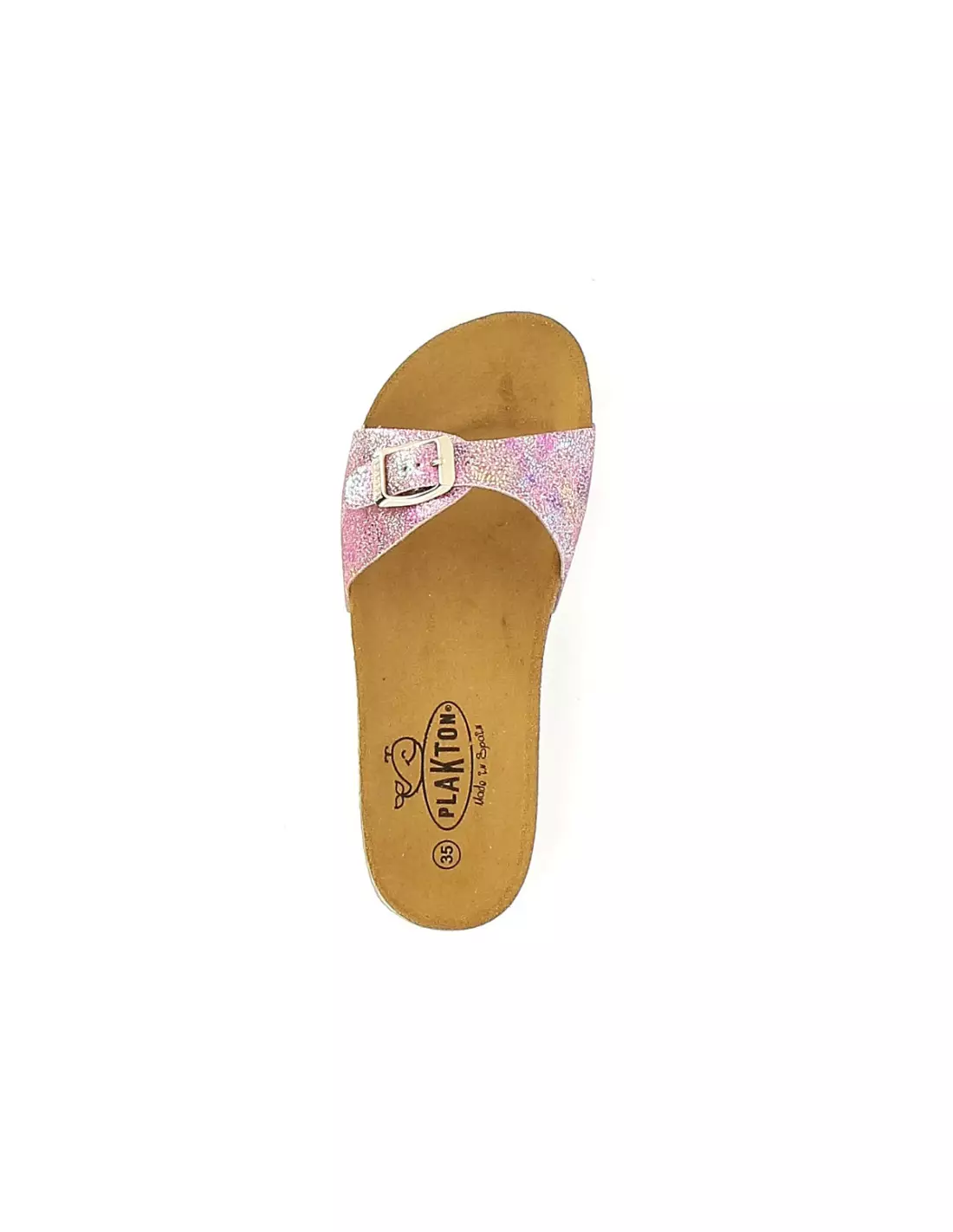 PLAKTON BOM - Sandales & nu-pieds Rose