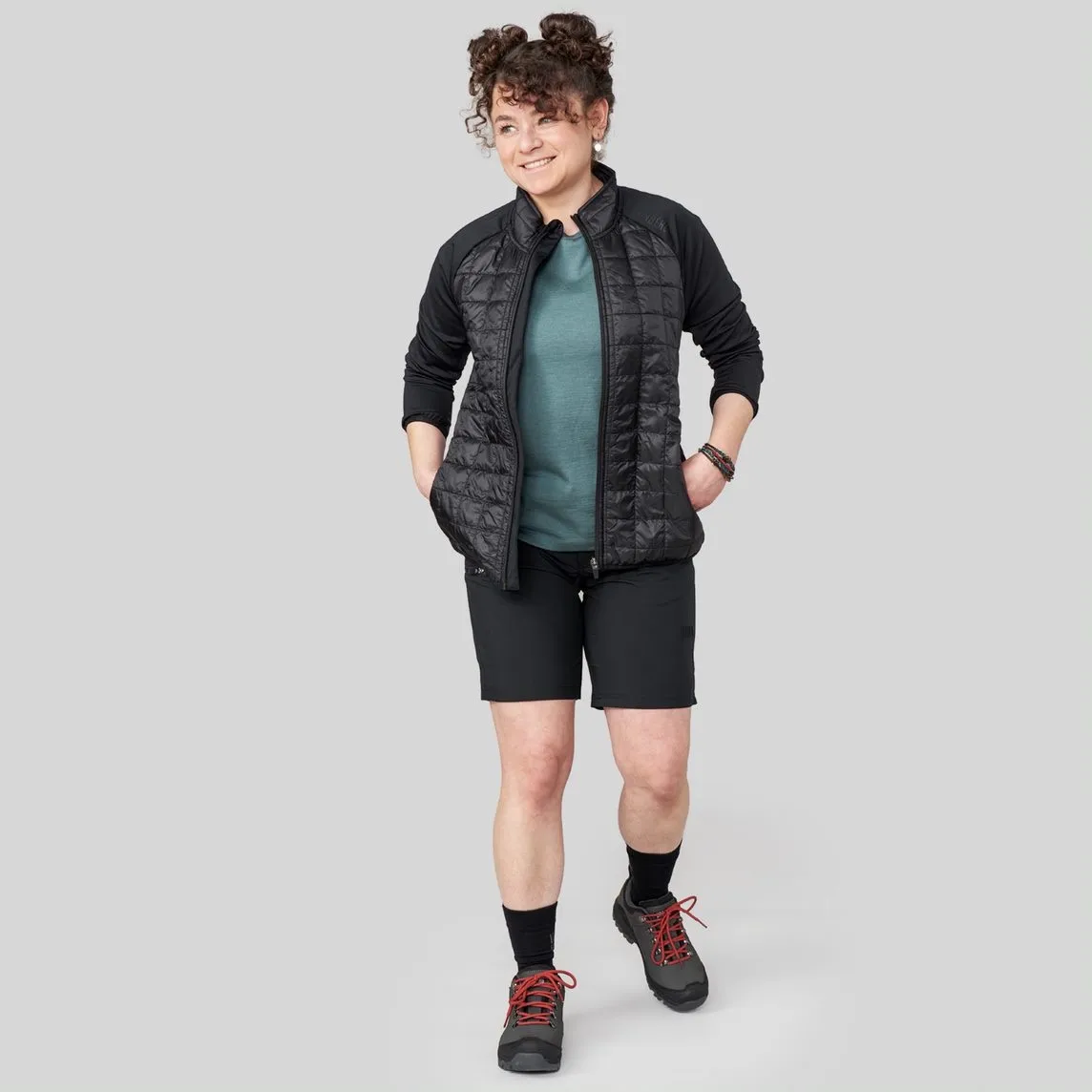 Urberg Eidsvåg Hybrid Jacket Women Black Beauty