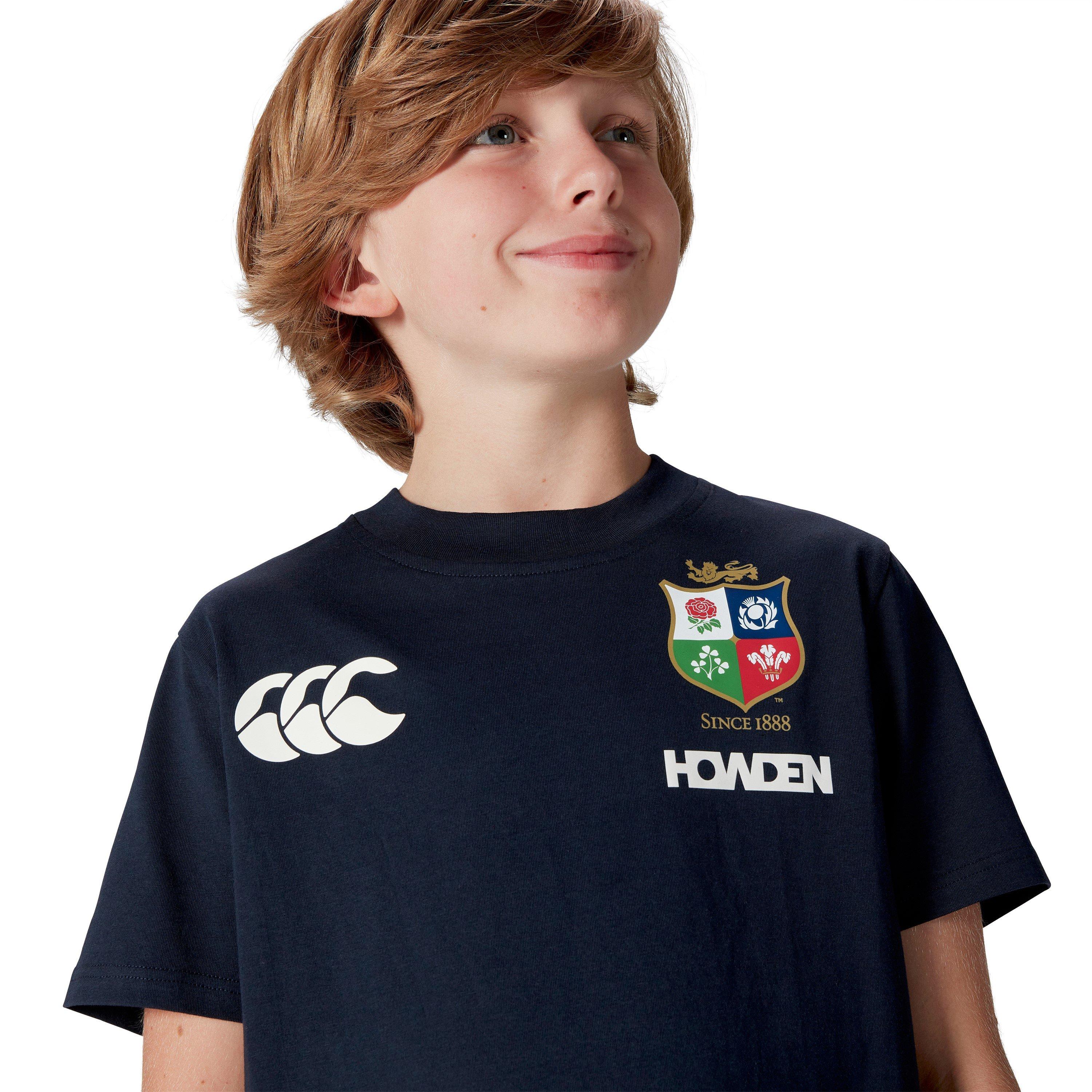 Canterbury British and Irish Lions 2024 Cotton T Shirt Juniors