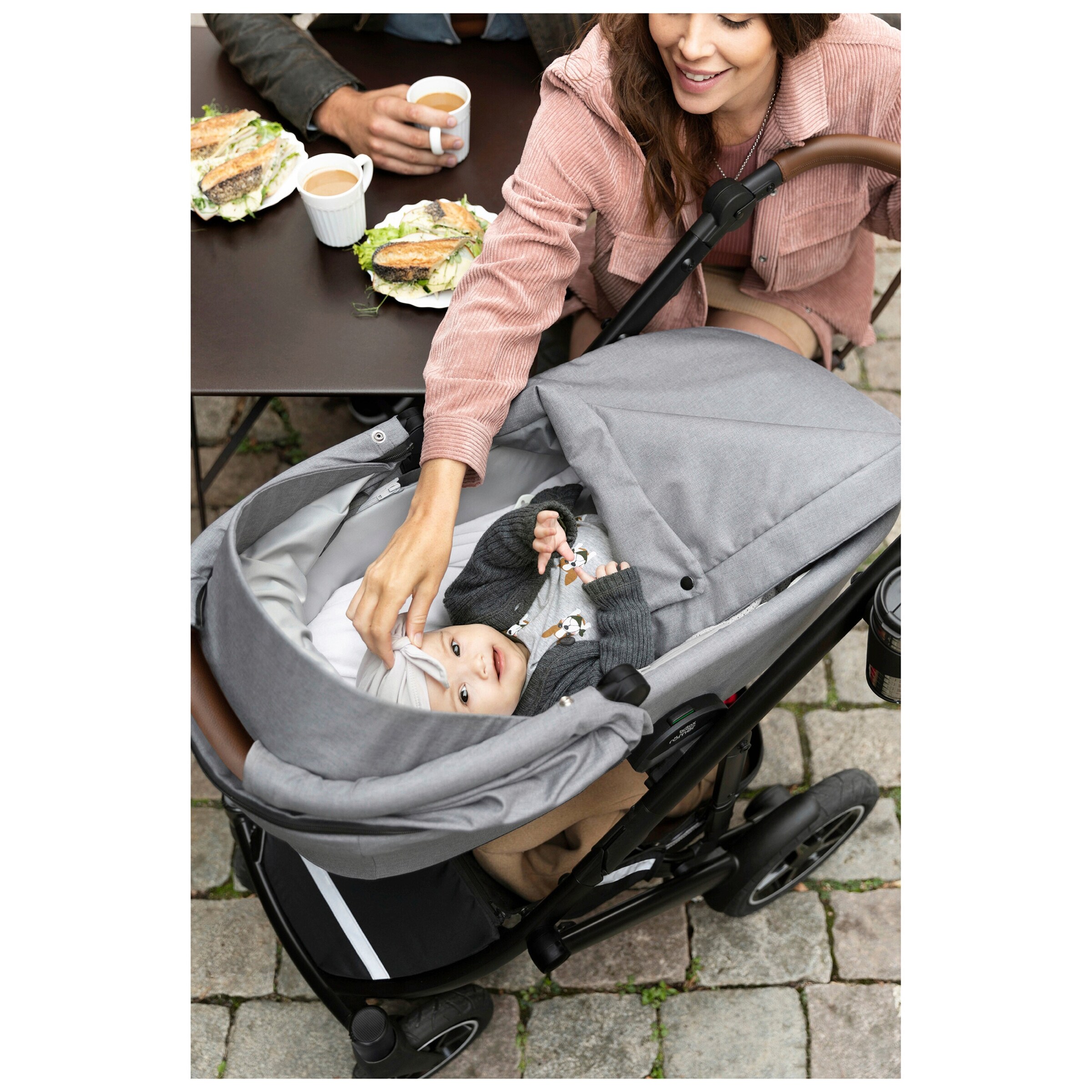 Britax Römer Tragewanne für Smile III frost grey