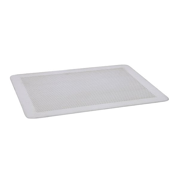 Plaque de cuisson perforée sans rebord en aluminium 30 x 20 cm De Buye