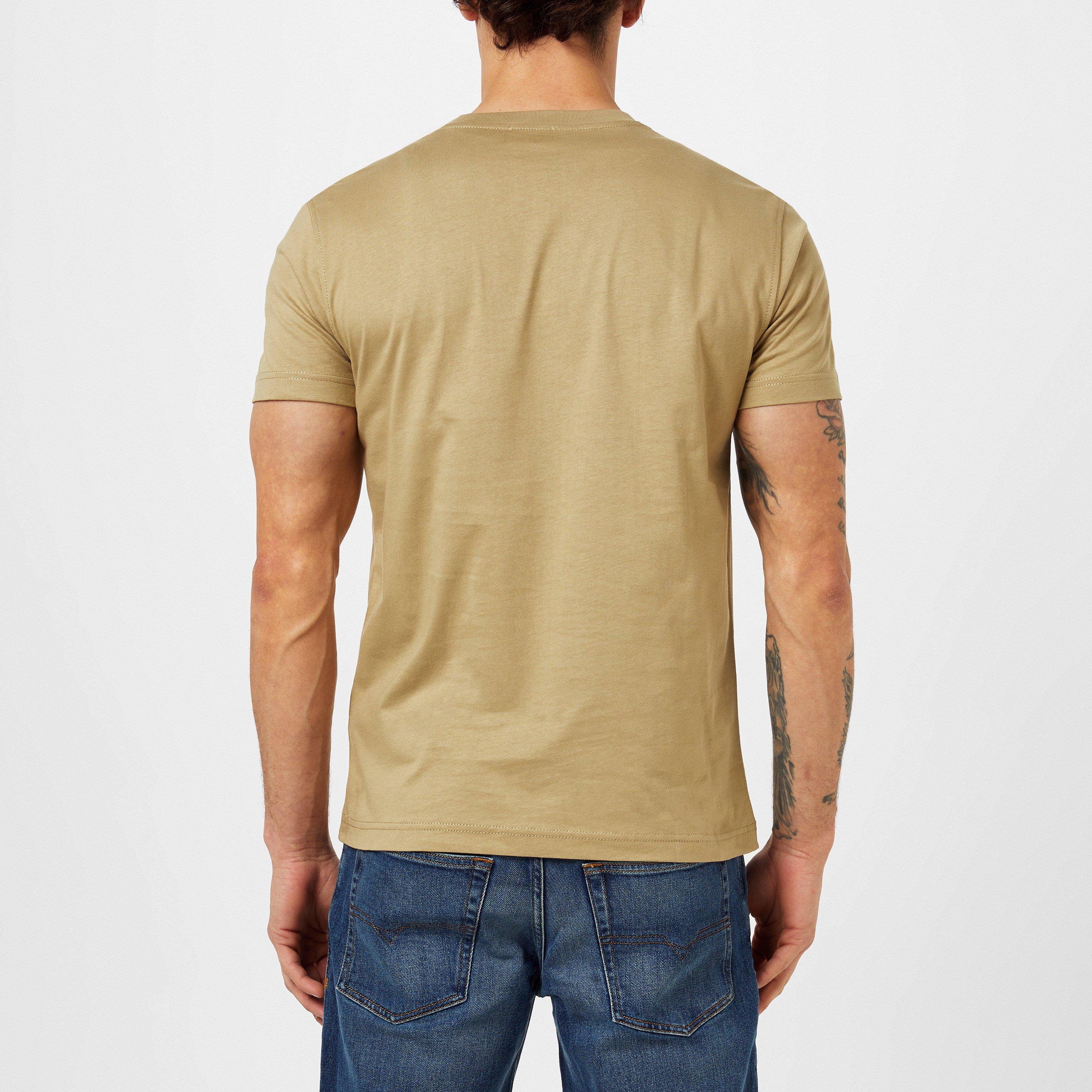 Diesel Diesel Patch Logo T-Shirt Mens