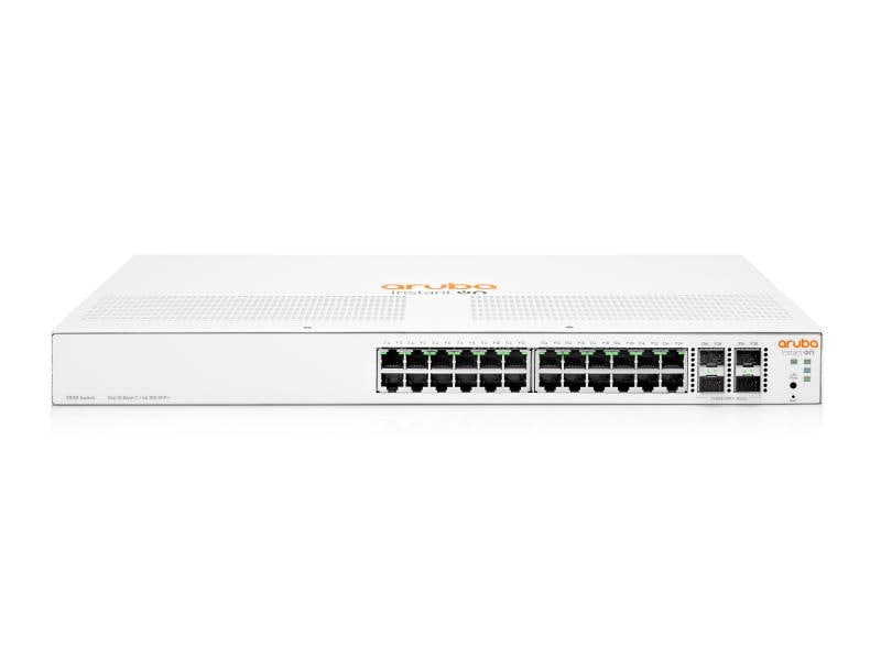 HPE Aruba Networking Switch Aruba Instant On 1930-24G 24 Po Aruba Instant On 193024G 4SFP/SFP  Switch