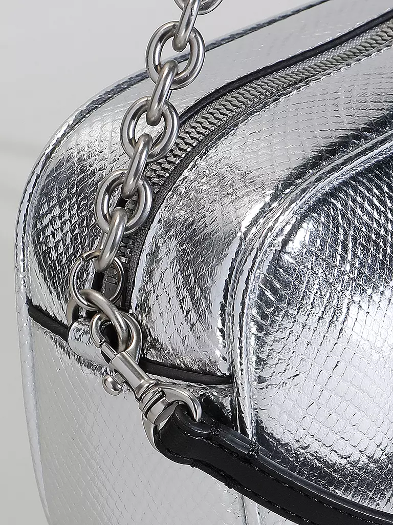 CALVIN KLEIN JEANS Tasche - Umhängetasche SCULPTED silber