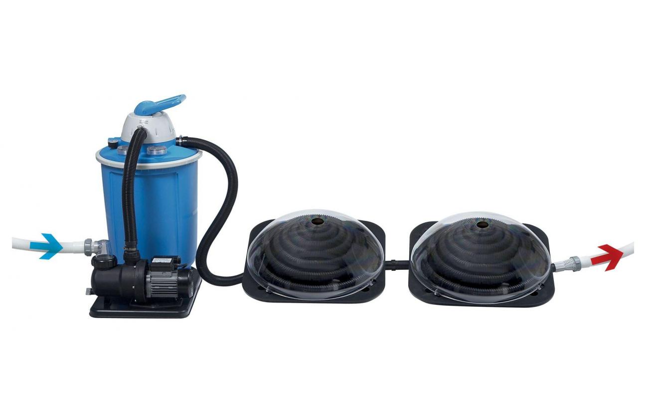 Keops zonnecollector voor 10.000 liter water