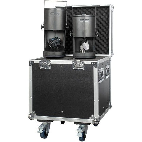 DAP D7528 case voor 2x Showtec Shark Scan + 2x Barrel