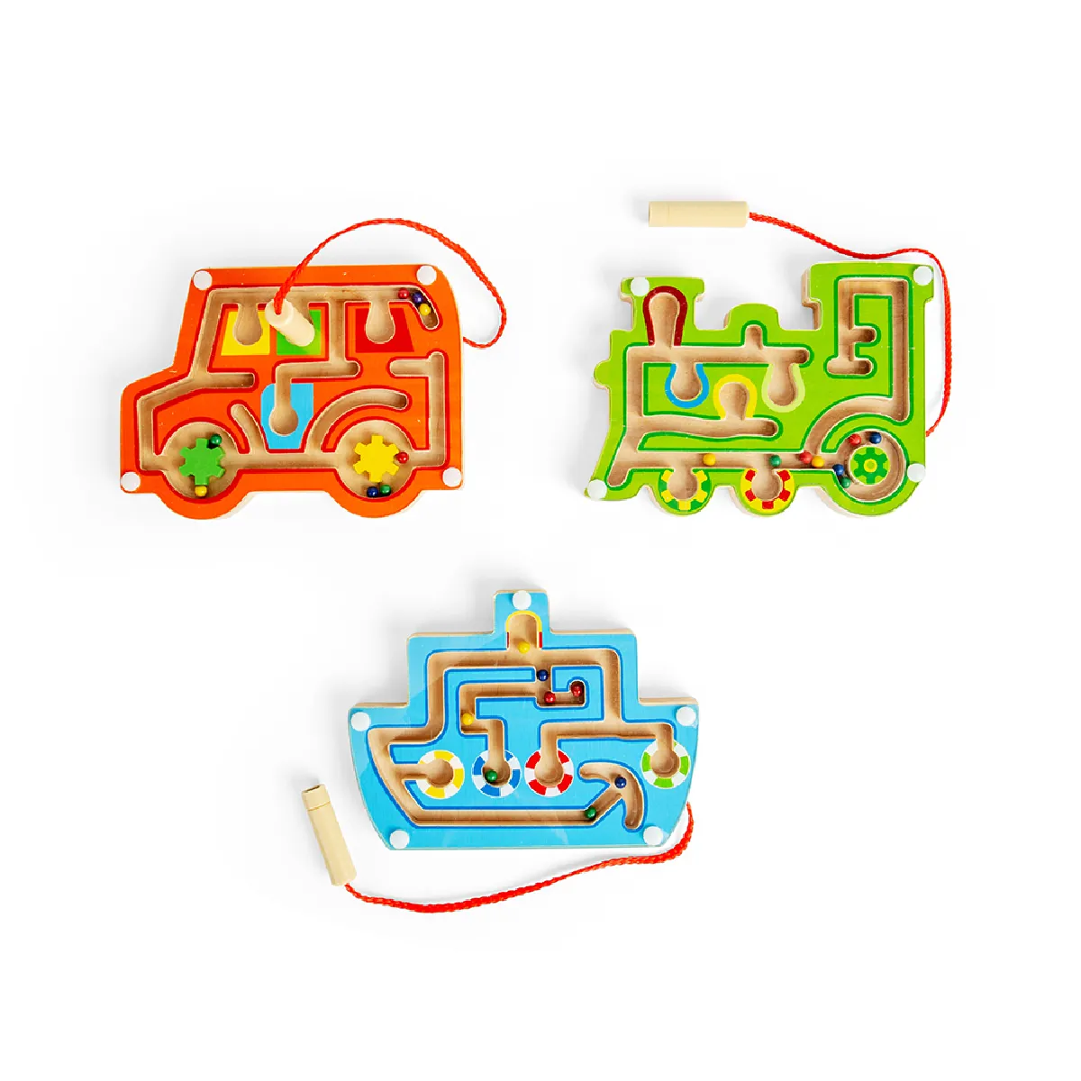 Bigjigs Toys Puzzles de Labyrinthe Magnétique