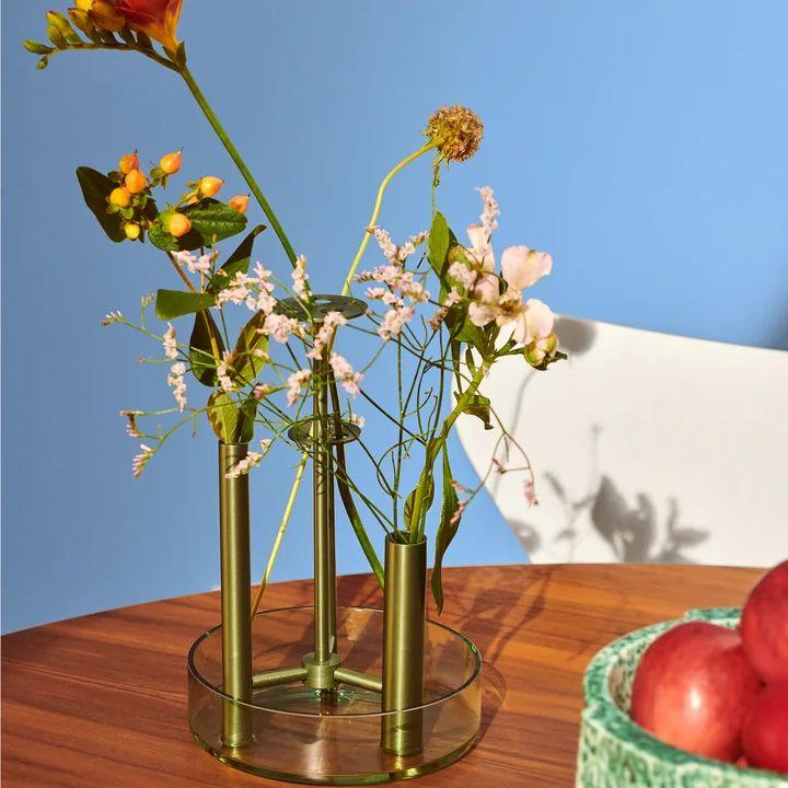 Fritz Hansen - Ikeru Vase High, dusk blue