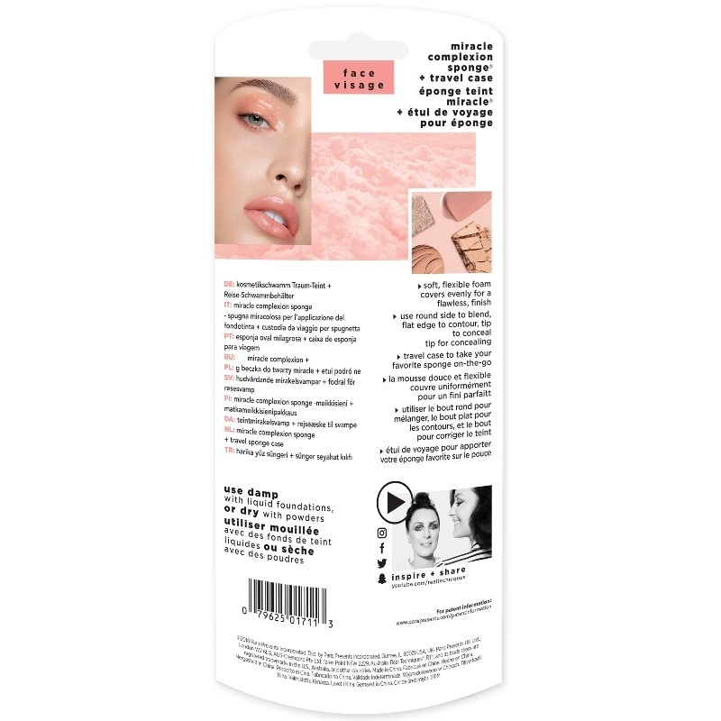 Real Techniques Miracle Complexion Sponge + Travel Case
