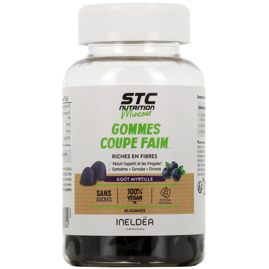 STC Nutrition gommes coupe faim - Complément alimentaire minceur