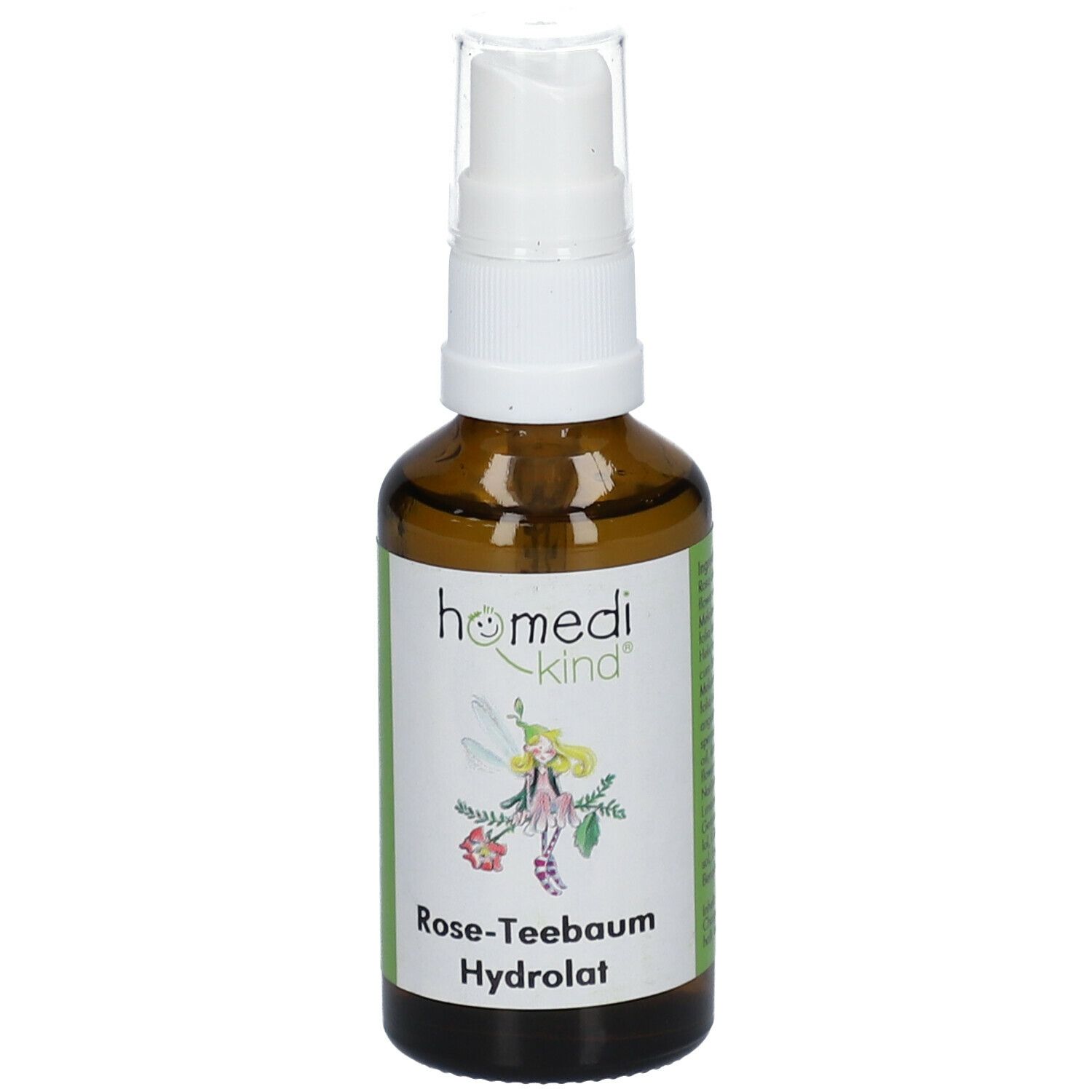 homedi-kind Rosen-Teebaum Hydrolat<br>50 ml, Spray, flüssig