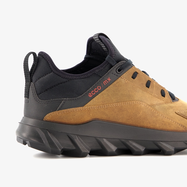 Ecco leren heren sneakers bruin cognac