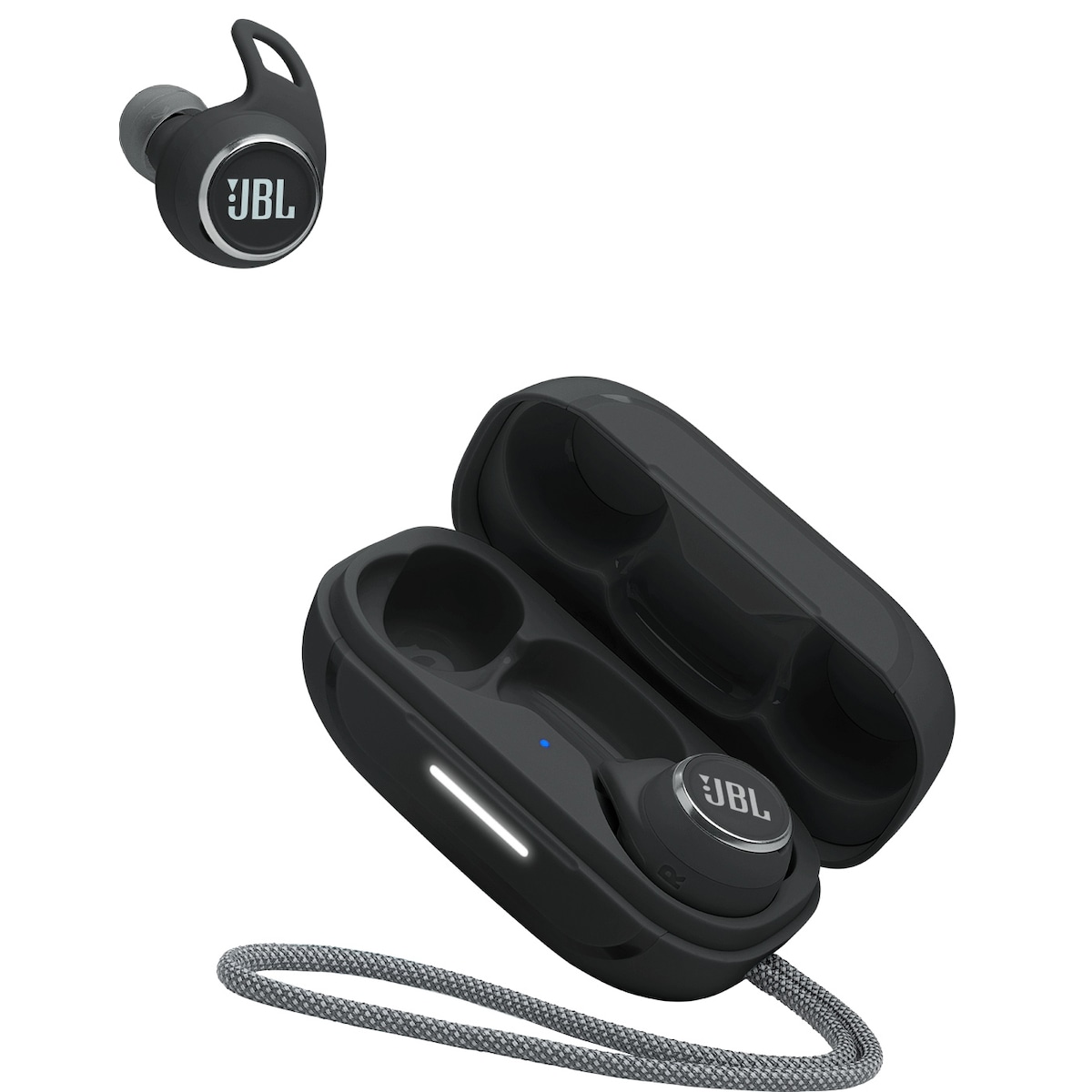 JBL Reflect Aero helt trådløse in-ear hodetelefoner (sort)