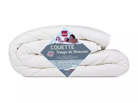 ABEIL Couette NUAGE de DOUCEUR 240x260 cm blanc