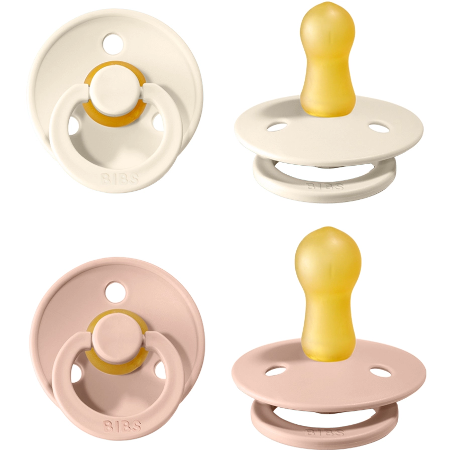 BIBS® Schnuller Colour Blush  Ivory 0-6 Monate, 4 Stk.