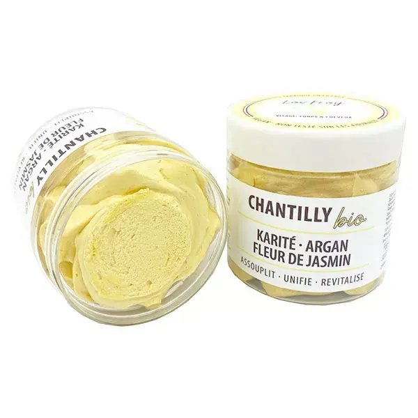 Lov'FROG Chantilly Manteiga de Karité, Argan e Jasmim Orgânico Tratamento 200ml