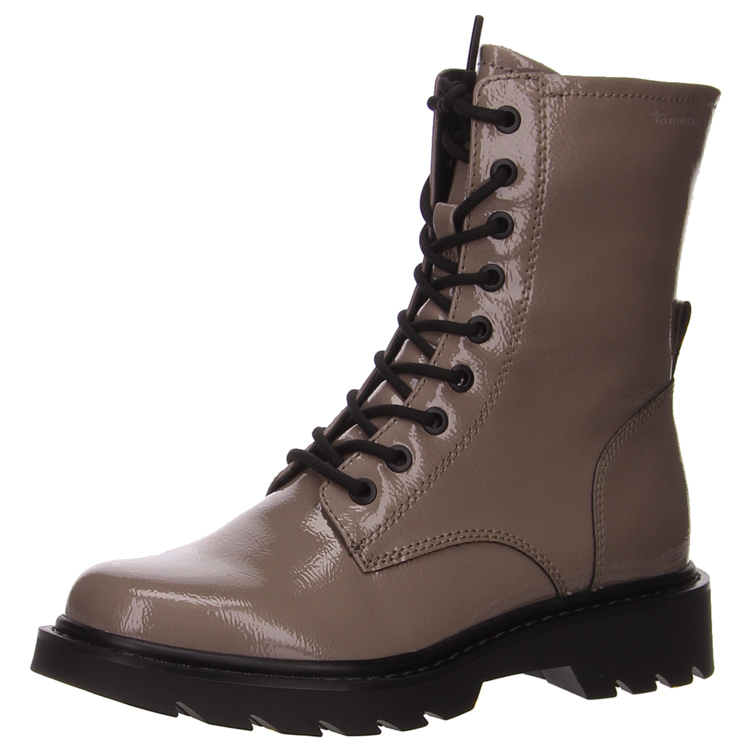 Tamaris Schnürboots taupe grau