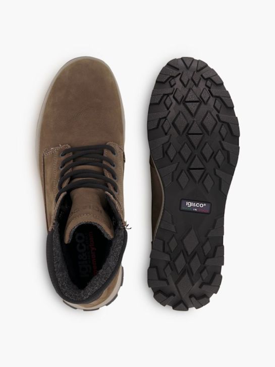 IGI&CO Schnür-Stiefelette beige